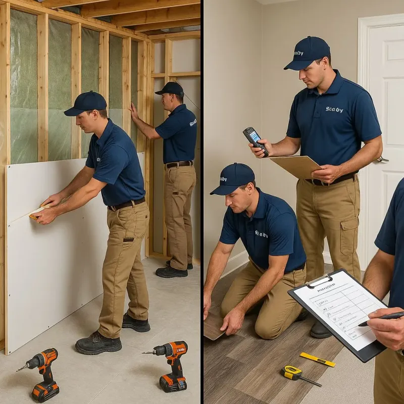 Repairs and Reconstruction process in Fruitvale, CO